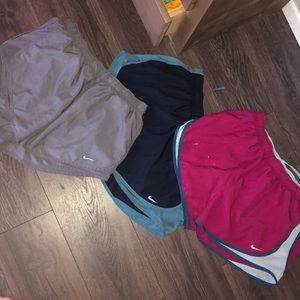 Nike Pro Shorts ($13 for each) ($30 for all)